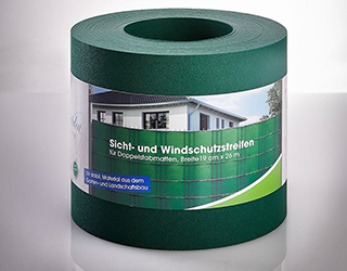 Sicht- und Windschutzstreifen im Farbton grün FVG Folien Vertriebs GmbH